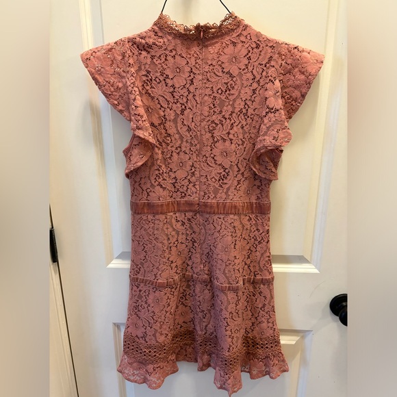 By Together Dress with overlay; medium; mauve in color - Picture 8 of 12